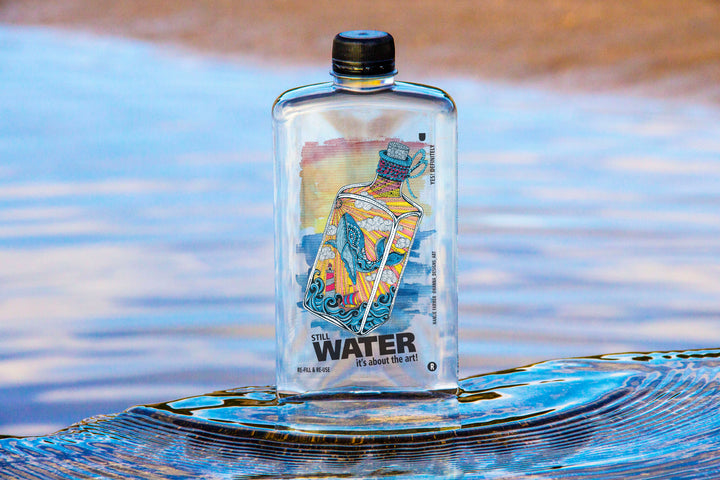 Introducing Yes! Definitely Bottled Water with Breath-taking Illustrations from Independent Artists