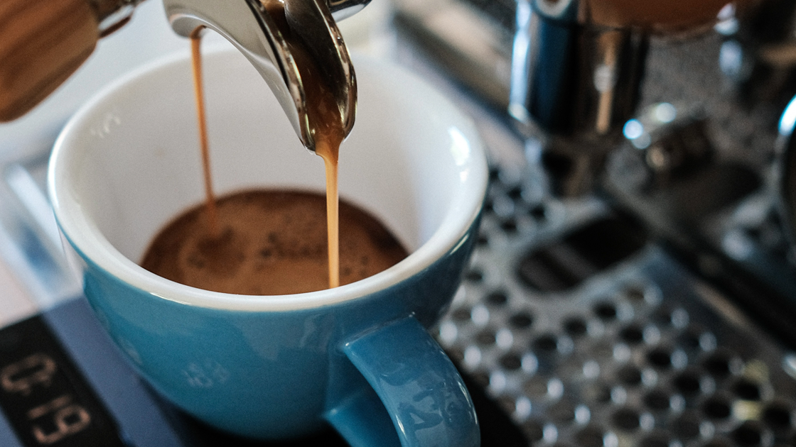 coffee brewing pourover