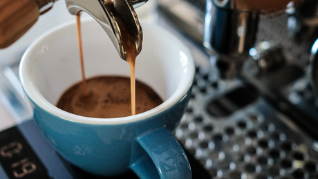 coffee brewing pourover