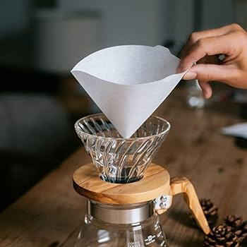 Unbleached Aeropress Filters 64mm Natural Paper 600 Count Unbleached S For AeroPress - Natural Paper, 64mm Round, Works With Espresso Makers Too Coffee Filter