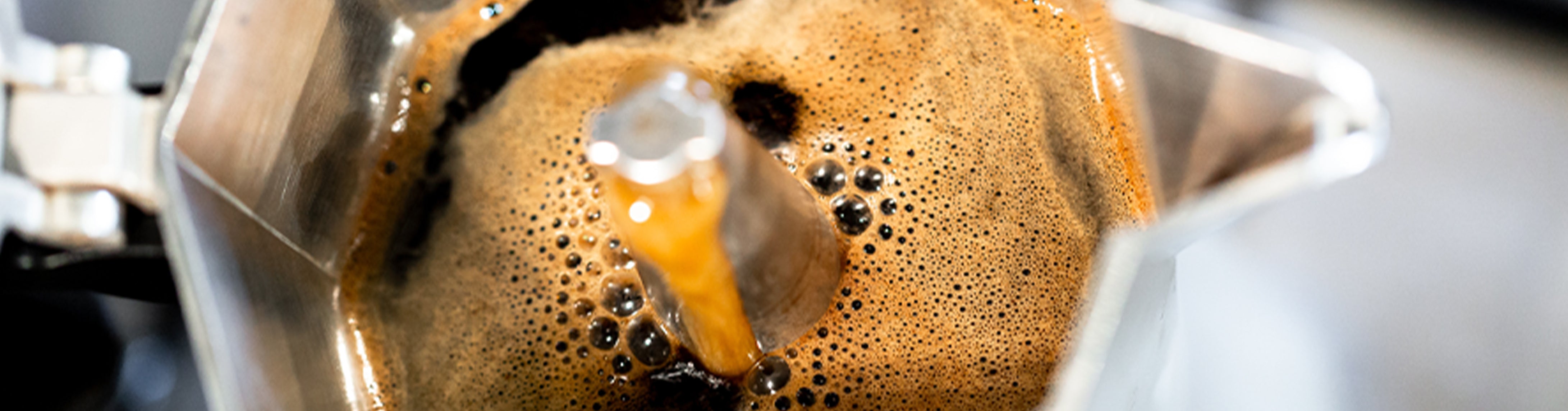 Alessi Espresso coffee maker 9090 manico forato, orange, 6 cups
