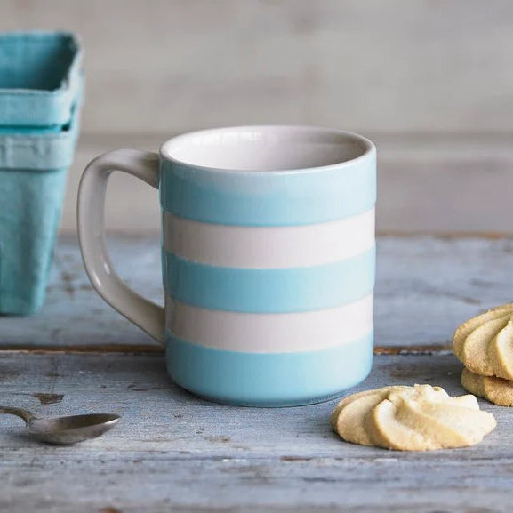 Cornishware Cornish Mug 10oz - Turkish Blue