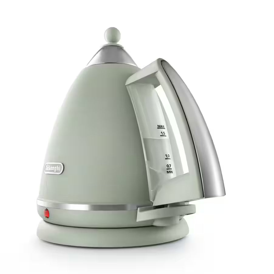 Delonghi 1.7L Argento Electric Kettle - Green