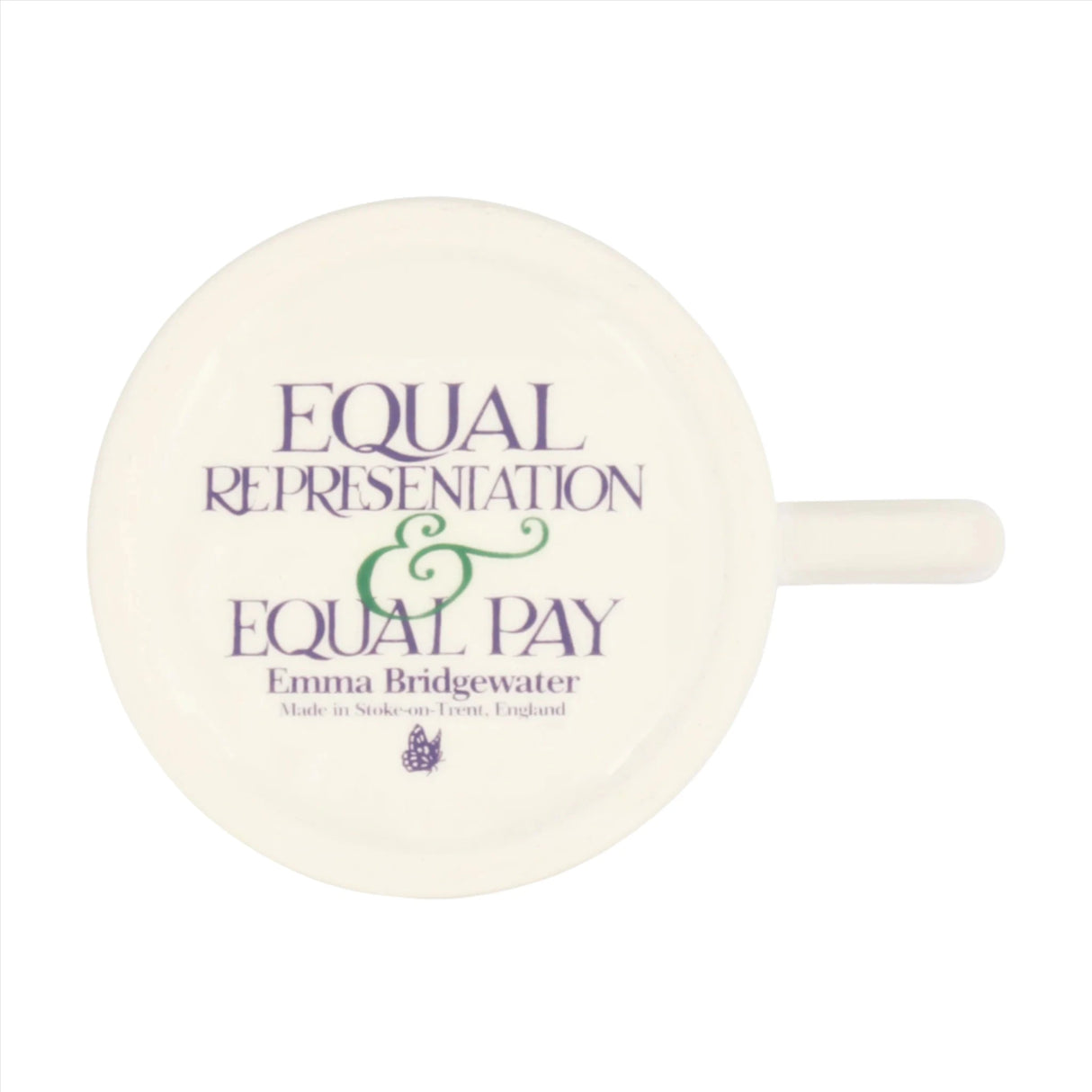 Emma Bridgewater Purple Toast Change Our World 1/2 Pint Mug | Redber Coffee