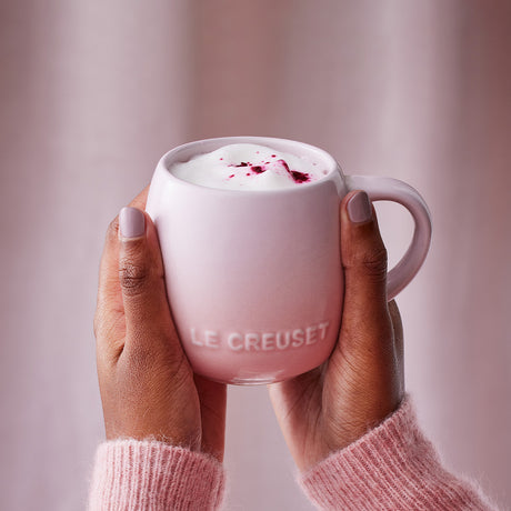 Le Creuset Stoneware Coupe Mug 320ml - Shell Pink