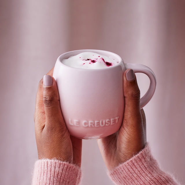 Le Creuset Stoneware Coupe Mug 320ml - Shell Pink