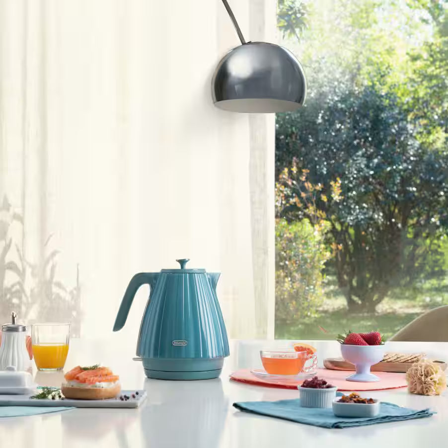 Delonghi Ballerina Electric Kettle - Laguna Green