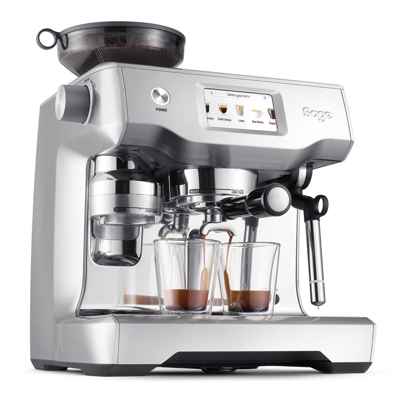 Sage The Oracle™ Touch Bean to Cup Coffee Machine - Stainless Steel