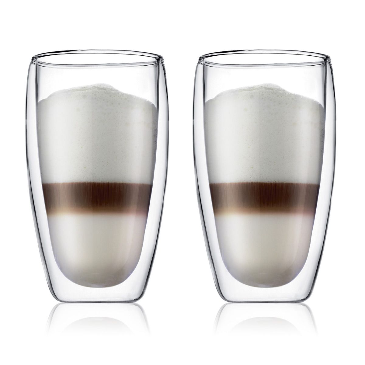 Bodum Pavina Double Wall Glasses 2pcs, 0.45L