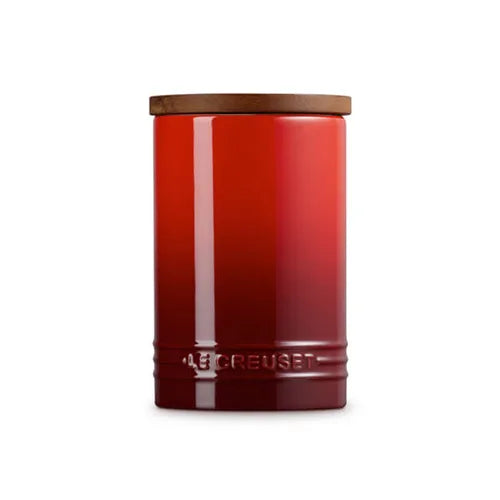 Le Creuset Stoneware Signature Storage Jar 770ml - Cerise
