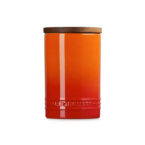 Le Creuset Stoneware Signature Storage Jar 770ml - Vocanic