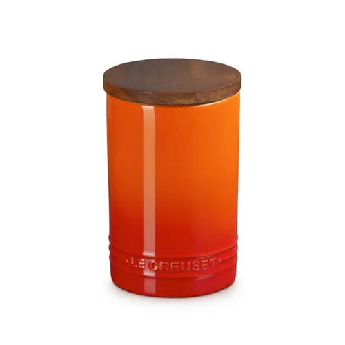 Le Creuset Stoneware Signature Storage Jar 770ml - Vocanic