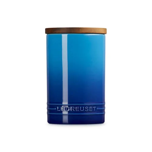 Le Creuset Stoneware Signature Storage Jar 770ml - Azure