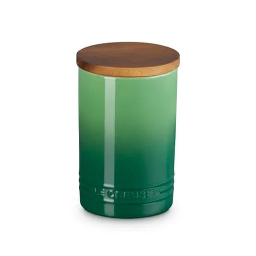 Le Creuset Stoneware Signature Storage Jar 770ml - Bamboo