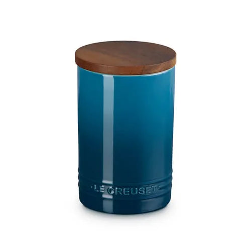 Le Creuset Stoneware Signature Storage Jar 770ml - Deep Teal