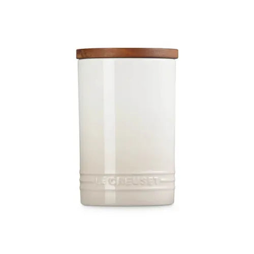 Le Creuset Stoneware Signature Storage Jar 770ml - Meringue