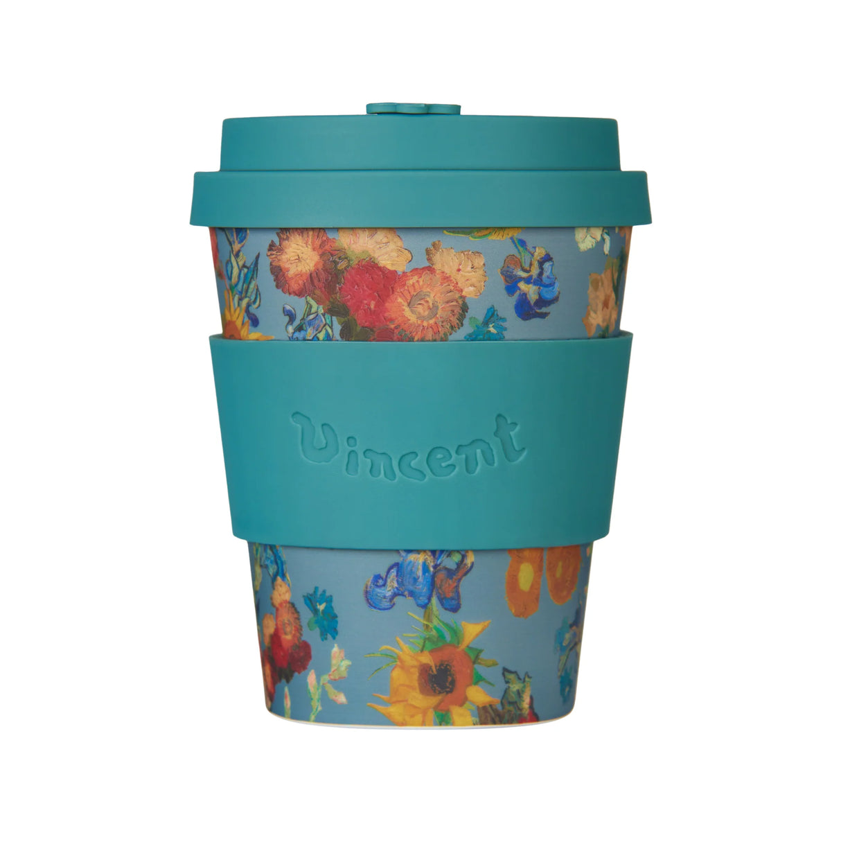 Ecoffee Cup Reusable Bamboo Travel Cup 350ml / 12 oz. - Van Gogh Museum, Flowers I Redber Coffee