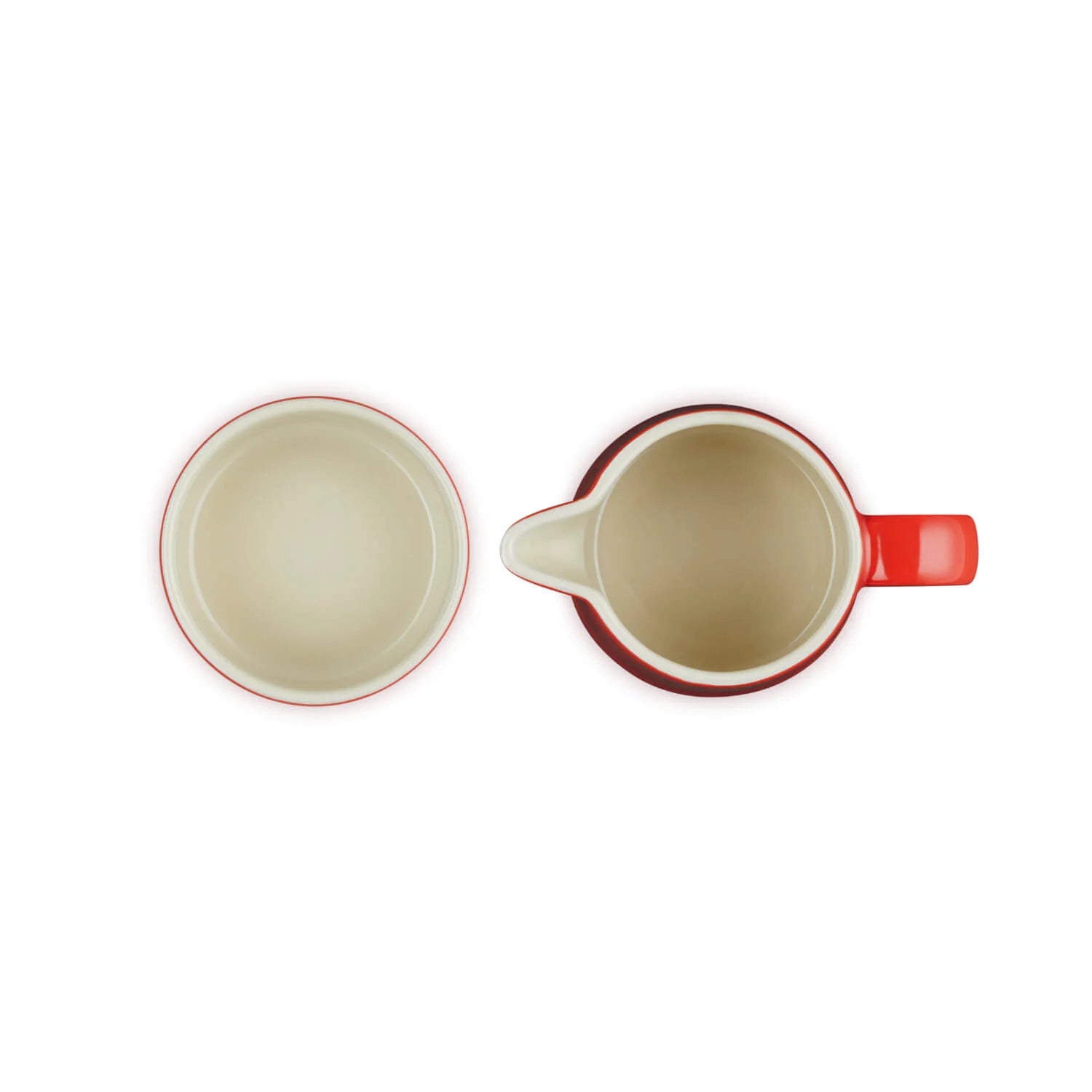 Le Creuset 300ml Milk & Sugar Set - Cerise