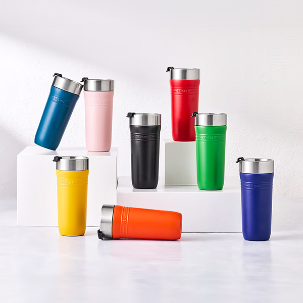 Le Creuset On The Go Travel Mug 350ml - Cerise