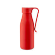 Alessi Away Thermo Insulated Water Bottle with Tea Infuser - Red | Redber Coffee