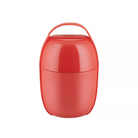 Alessi Food Γ  Porter, Two-Compartment Lunch Box, Thermoplastic, Red I Redber Coffee