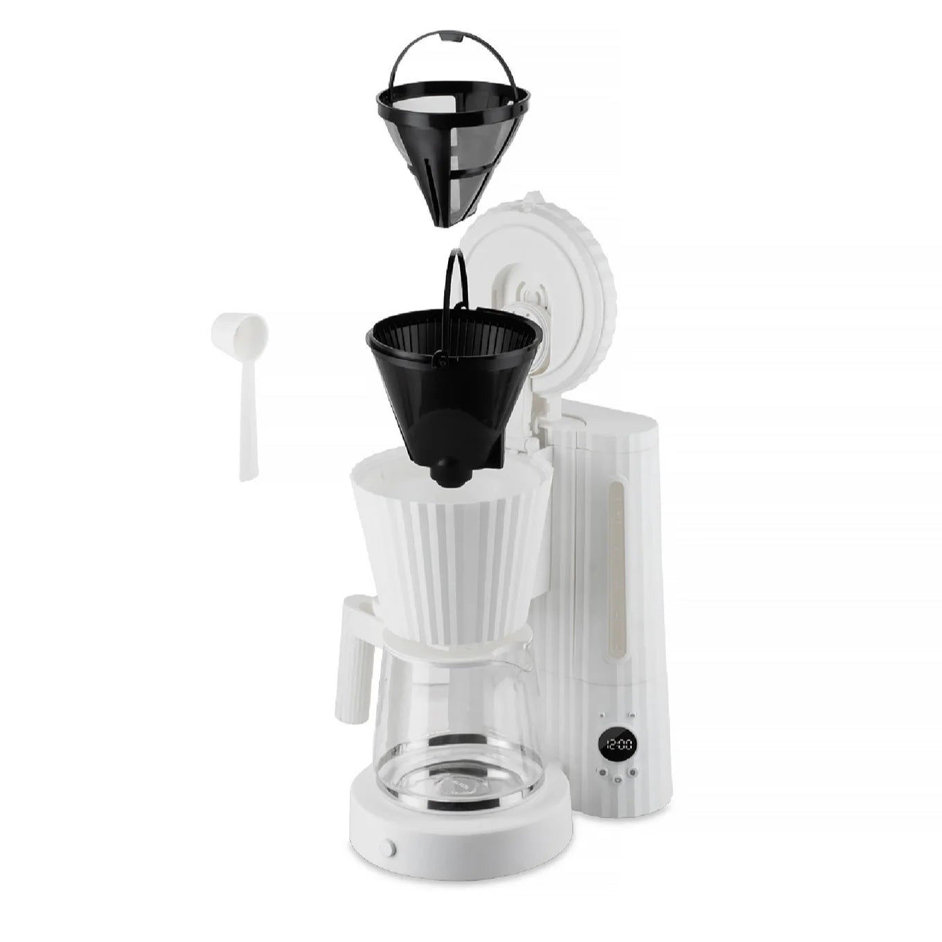 Alessi Plisse Drip Coffee Maker, British Plug