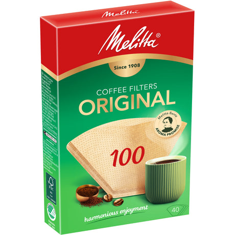 Melitta Original Coffee Paper Filters for AromaBoy Size 100 (40 pcs)