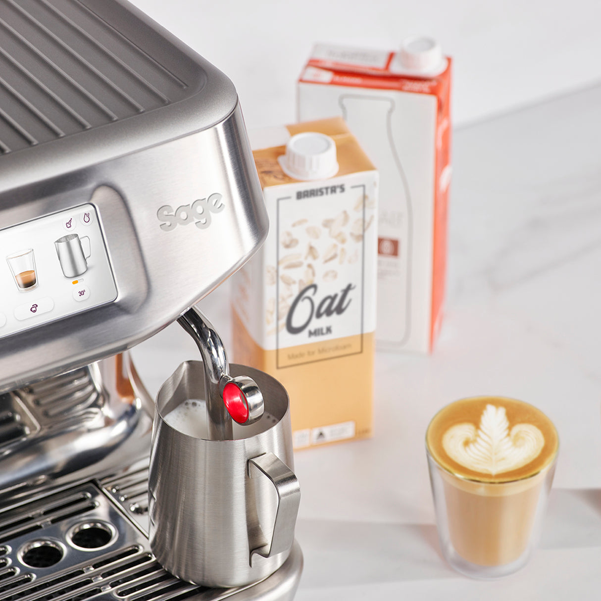 Sage the Barista Touch Impress Bean to Cup Coffee Machine - Stainless Steel