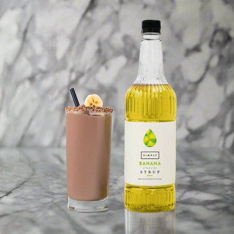 IBC, Simply Coffee Syrup 1L - Banana, Redber Coffee