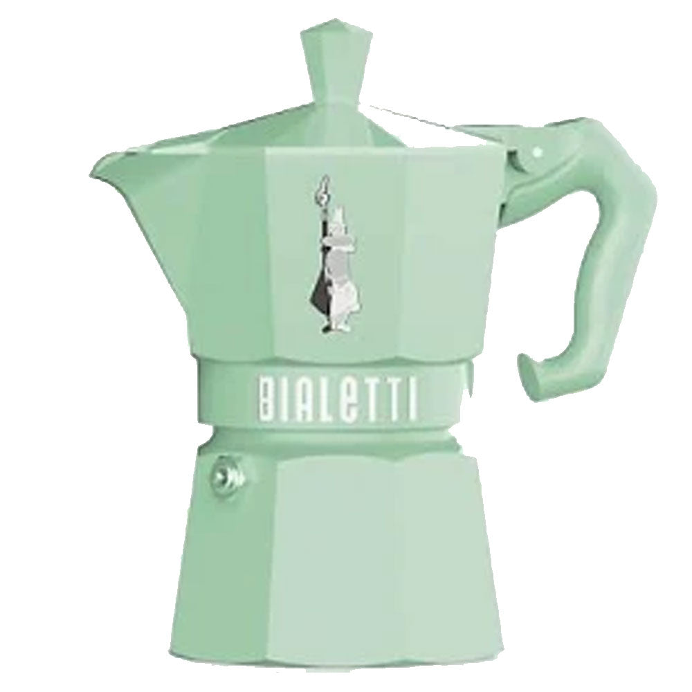 Bialetti Moka Express Exclusive 3 Cup - Green