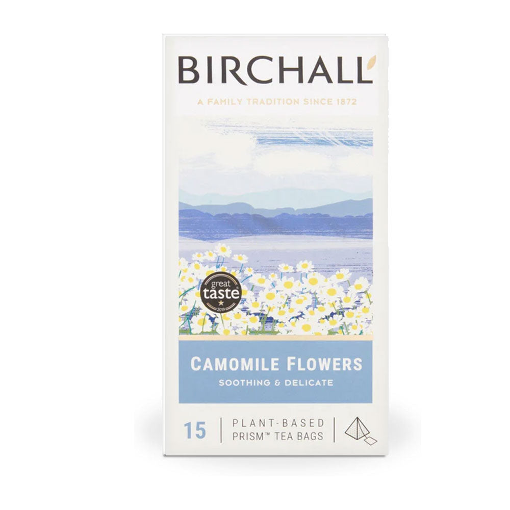 Birchall Plant-Based Prism Tea Bags 15pcs - Camomile