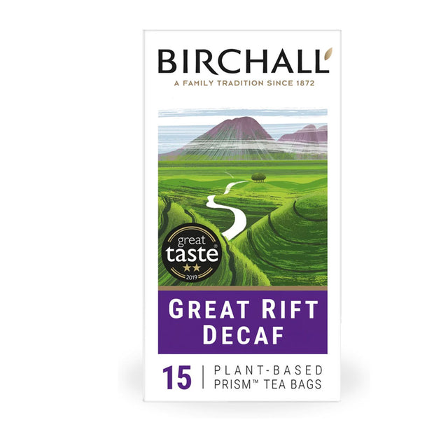 Birchall Plant-Based Prism Tea Bags 15pcs - Great Rift Decaf