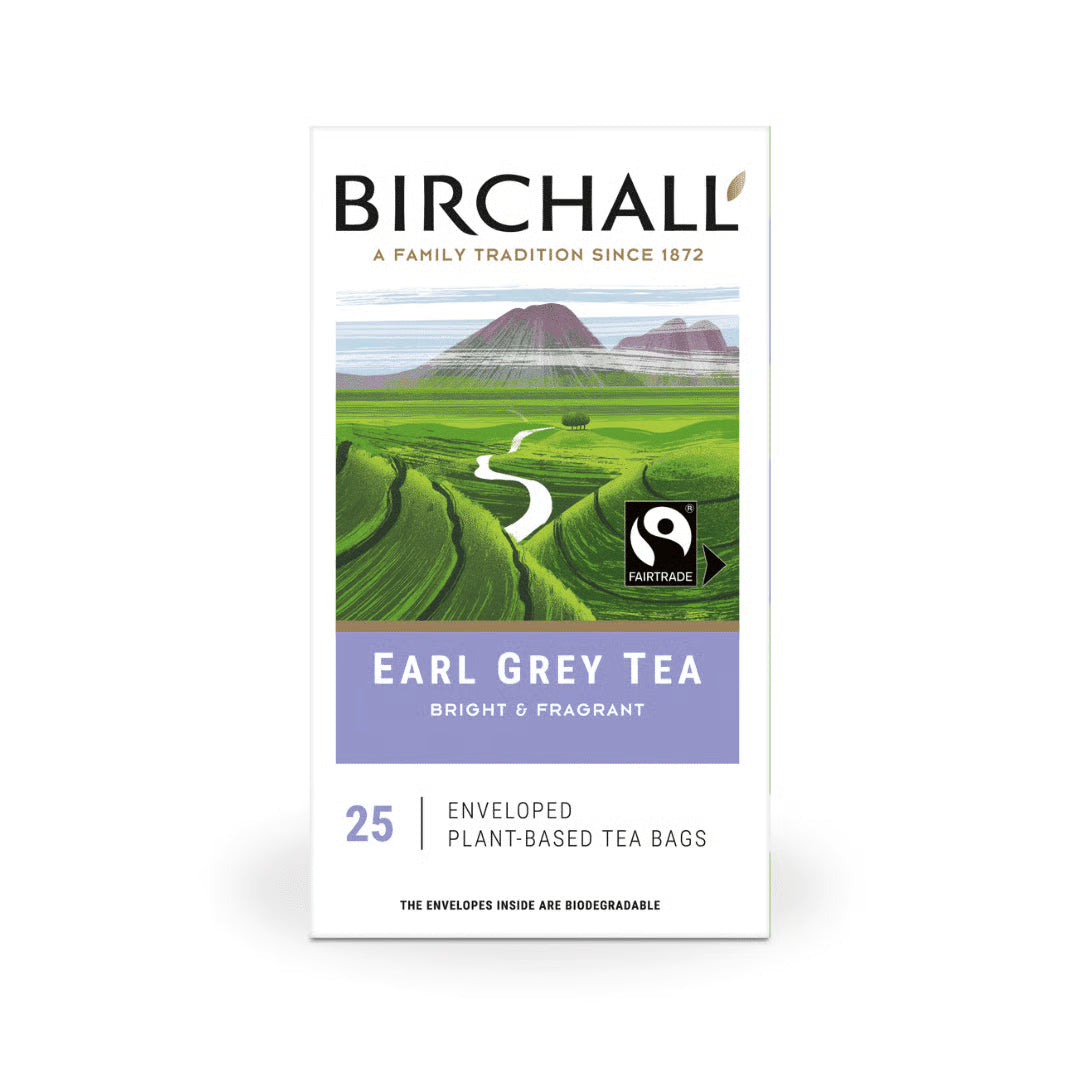 Birchall Enveloped Tea Bags 25pcs - Earl Grey