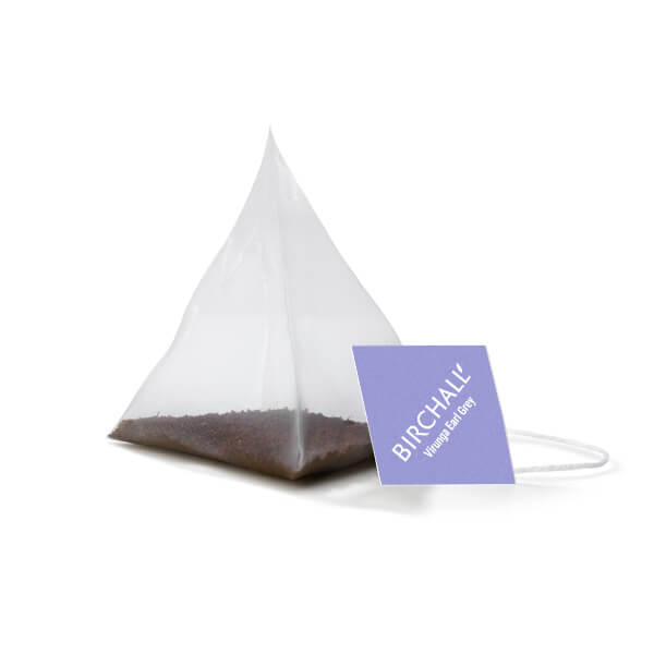 Birchall Enveloped Prism Tea Bags 200pcs - Virunga Earl Grey (RFA Certified)
