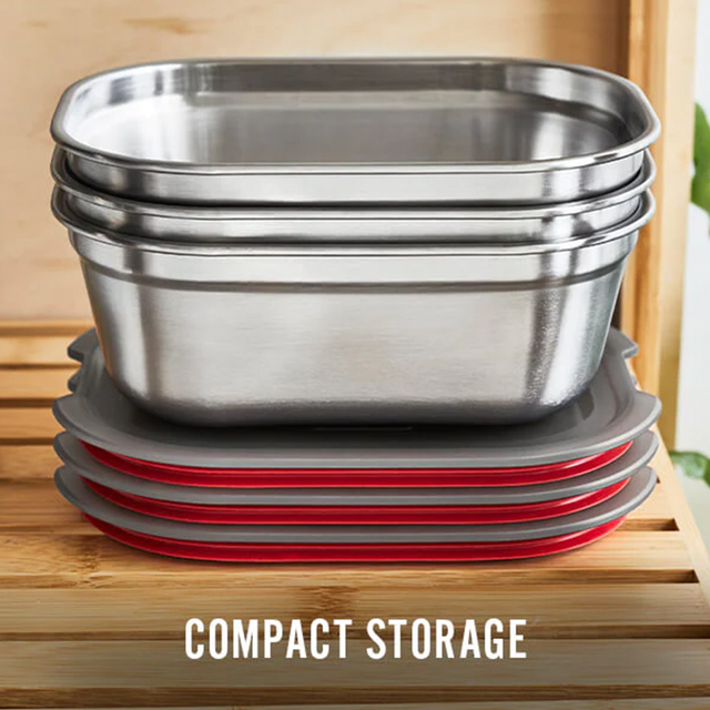 Black+Blum, Black+Blum Multi Functional Steel Food Bowl - 900ml Medium, Redber Coffee