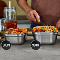 Black+Blum, Black+Blum Multi Functional Steel Food Bowl - 900ml Medium, Redber Coffee