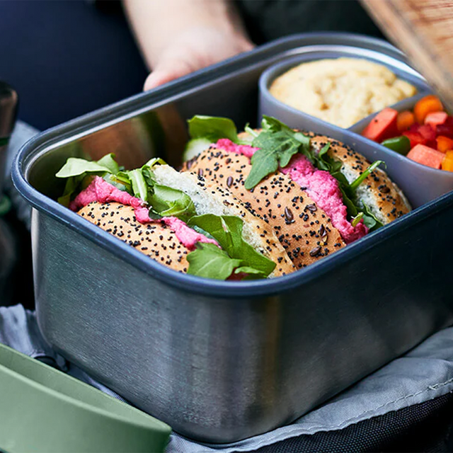 Black+Blum, Black+Blum Stainless Large Steel Sandwich Box - Olive, Redber Coffee