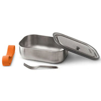 Black+Blum Stainless Steel Lunch Box 600ml - Orange