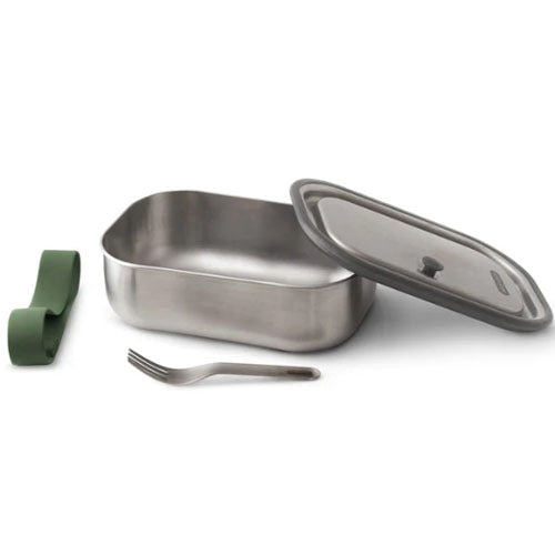 Black+Blum Stainless Steel Lunch Box 600ml - Olive