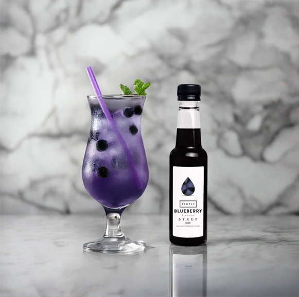 IBC, Simply Coffee Syrup 250ml - Blueberry, Redber Coffee
