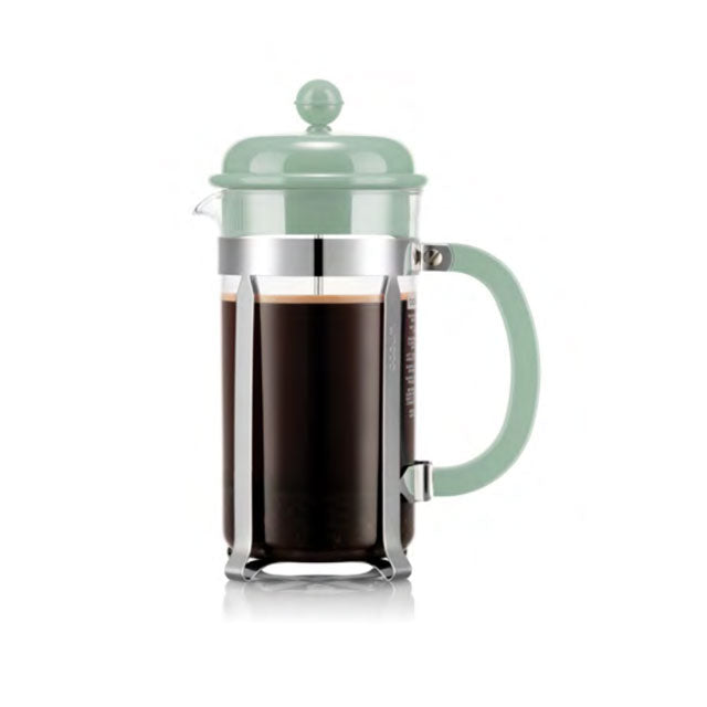 Bodum CAFFETTIERA French Press Coffee maker, 8 cup, 1.0 l, 34 oz - Sage