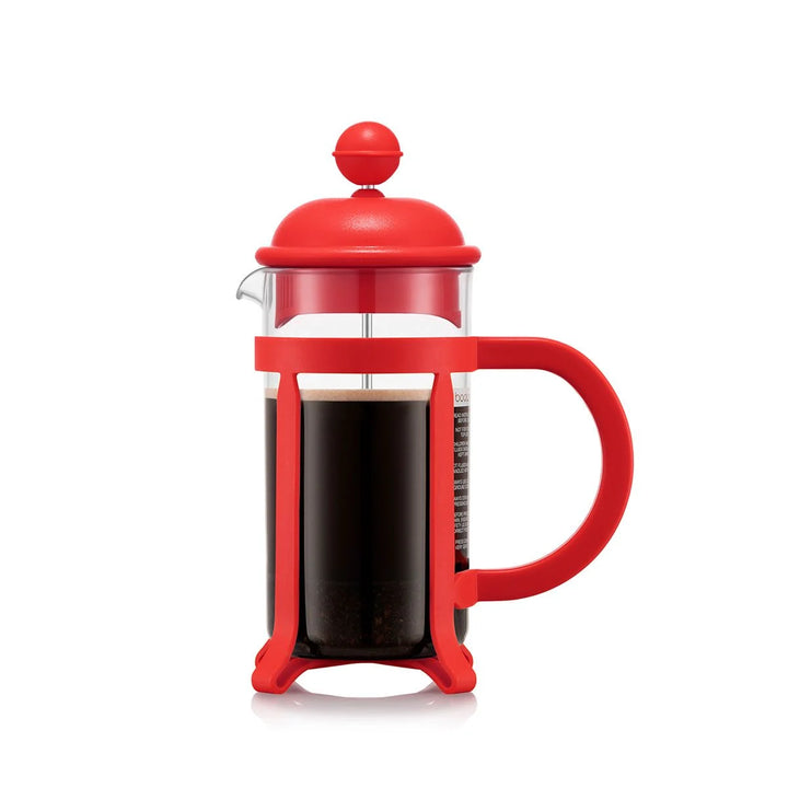 Bodum JAVA 3 cup, 0.35L Cafetiere - Red
