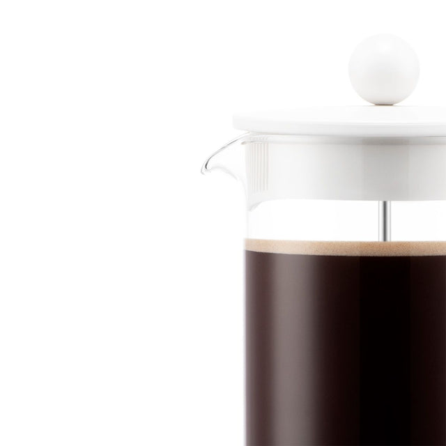 Bodum BRAZIL 8 Cup Cafetiere, 1.0 l, 34 oz - White