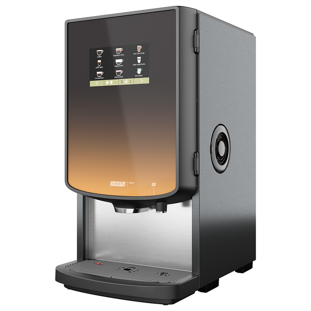 Bravilor BOLERO 32 Instant Ingredient Commercial Coffee Machine with triple canisters, touchscreen controls, and versatile beverage options for professional use. Redber Coffee