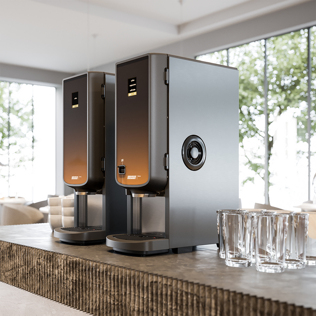 Bravilor Bonamat BOLERO 21 Instant / Hot Chocolate Commercial Coffee Machine, redber coffee