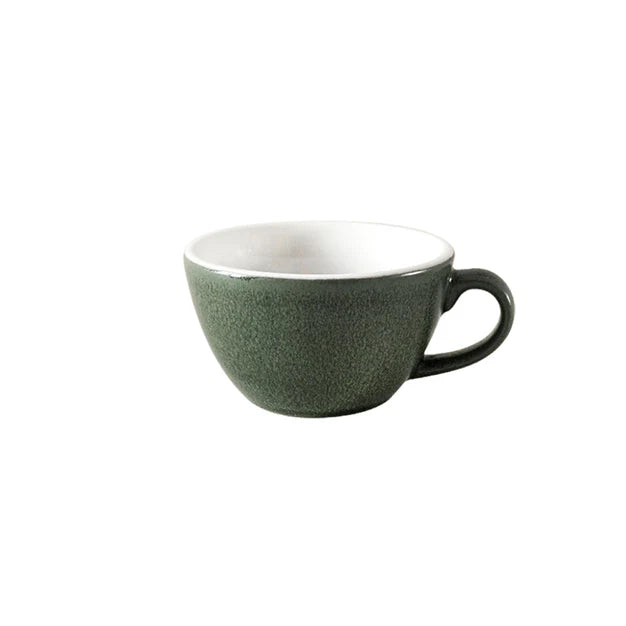 Loveramics Egg Mineral Flat White Cup 150ml - Forest