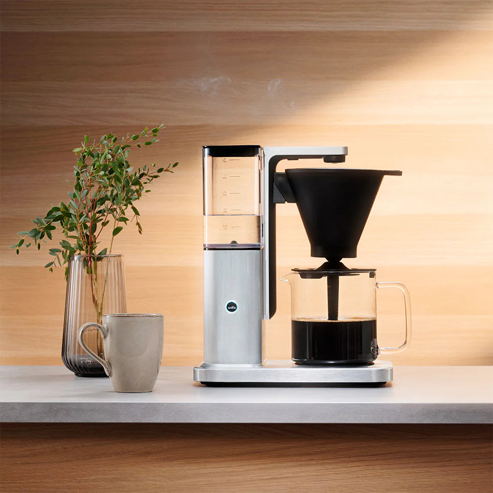Wilfa Zense Alux Filter Coffee Maker - Brushed Aluminium