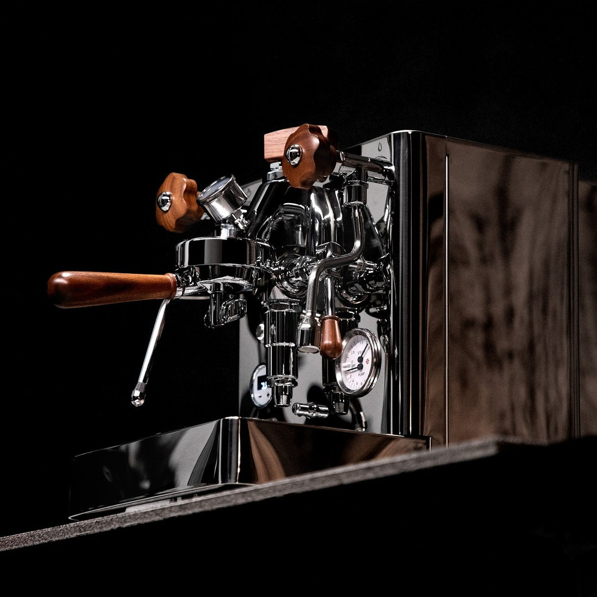 Lelit Bianca Dual Boiler Espresso Coffee Machine - Stainless Steel