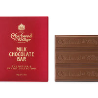 Charbonnel 80g Milk Chocolate ‘Butler’ bar Redber Coffee Roasters