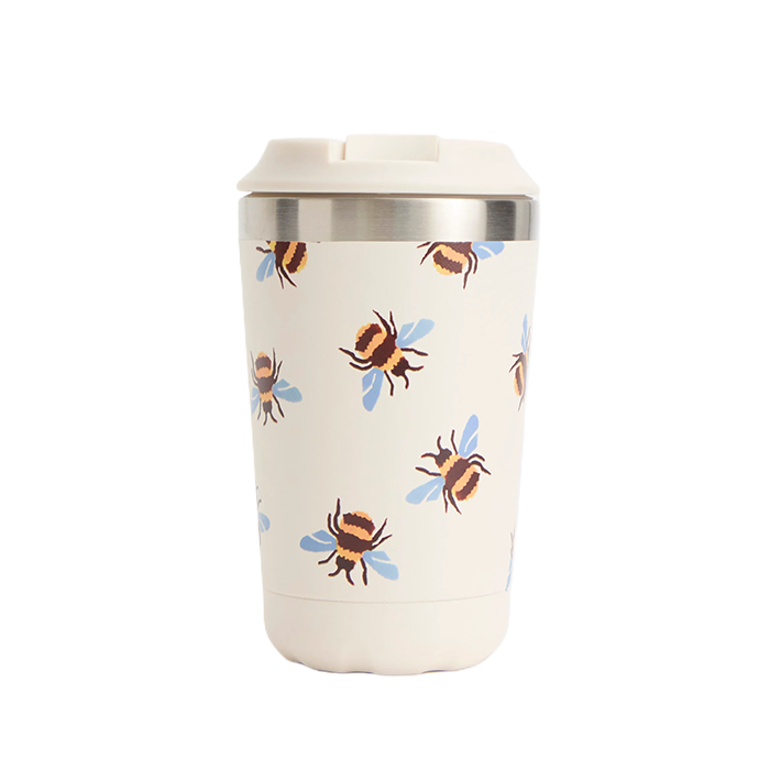 Chilly's Insulated 340ml Coffee Cup - Emma Bridgewater Bumblebee Blue Wing